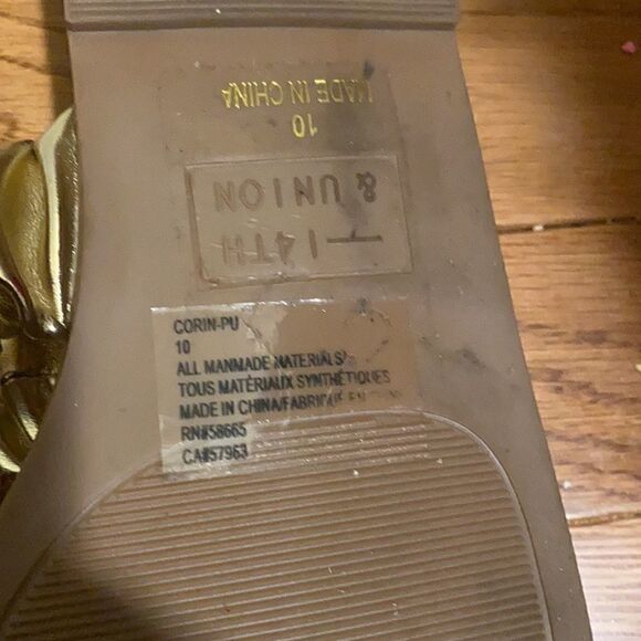 14th and Union Size 10 Sandals - Picture 6 of 6